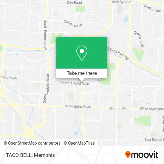 Mapa de TACO BELL