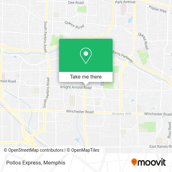Mapa de Pollos Express