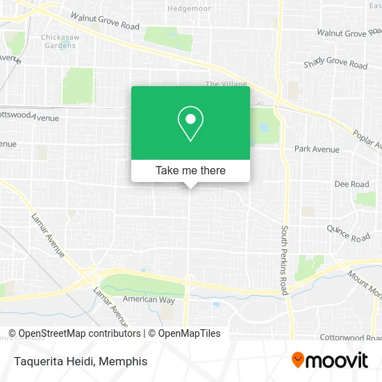 Taquerita Heidi map