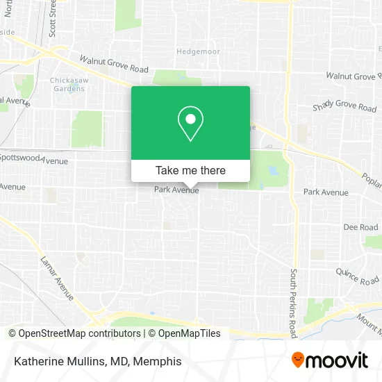 Katherine Mullins, MD map
