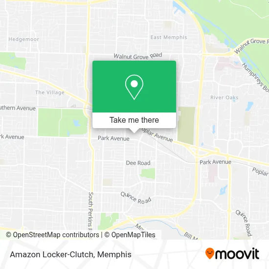 Amazon Locker-Clutch map