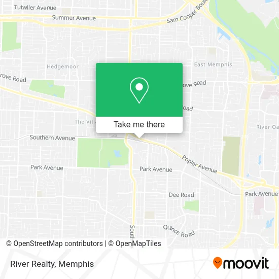 River Realty map