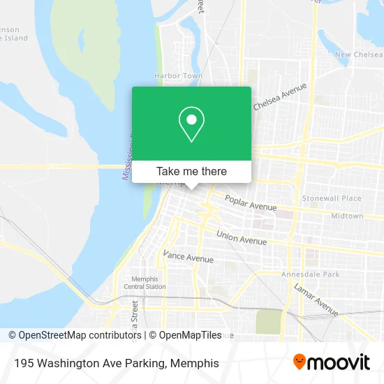 195 Washington Ave Parking map