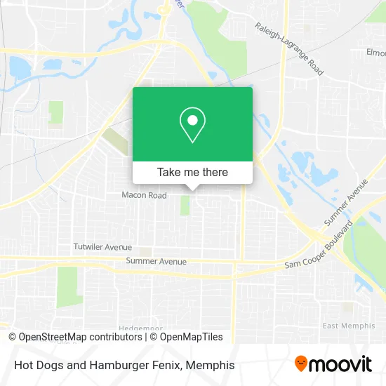 Hot Dogs and Hamburger Fenix map