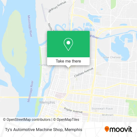 Ty's Automotive Machine Shop map