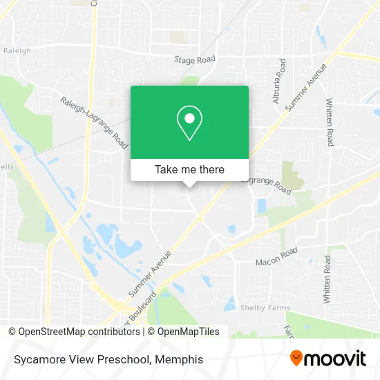 Sycamore View Preschool map
