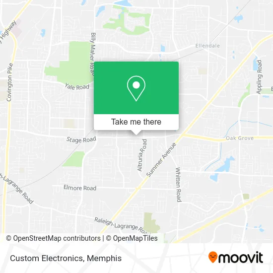 Mapa de Custom Electronics