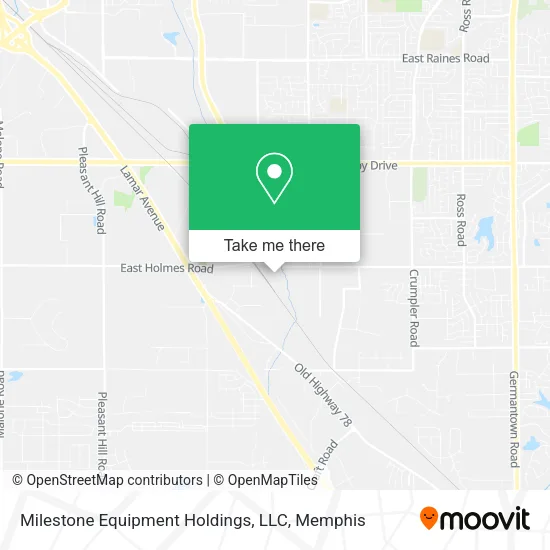 Mapa de Milestone Equipment Holdings, LLC