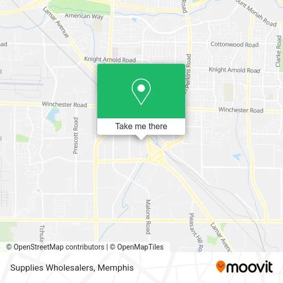 Supplies Wholesalers map
