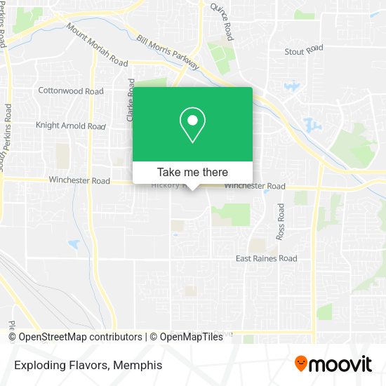 Exploding Flavors map