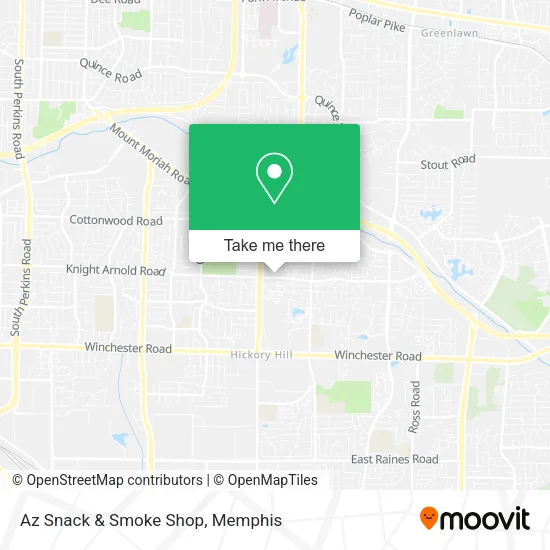 Mapa de Az Snack & Smoke Shop