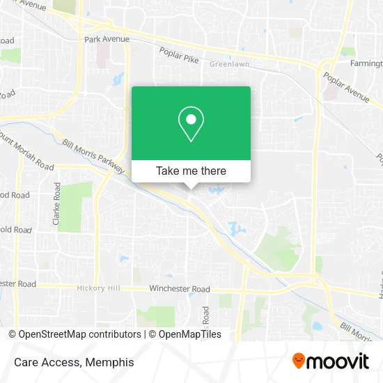 Mapa de Care Access
