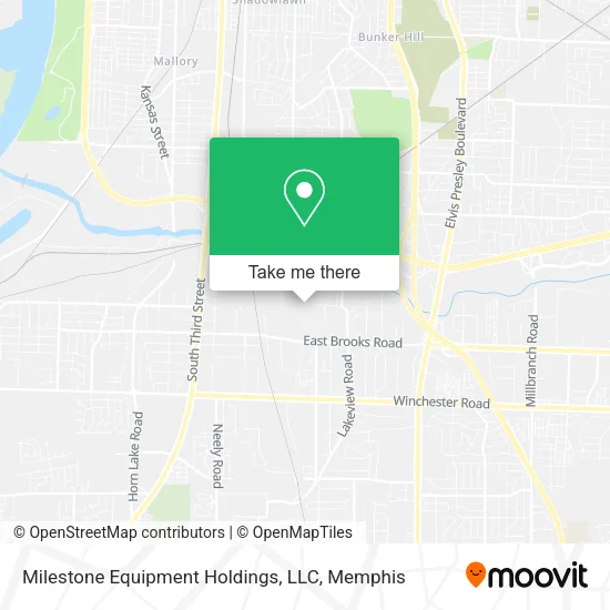 Mapa de Milestone Equipment Holdings, LLC