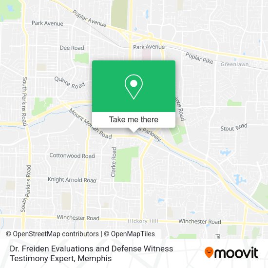 Dr. Freiden Evaluations and Defense Witness Testimony Expert map