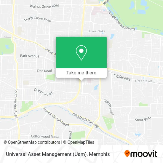 Mapa de Universal Asset Management (Uam)