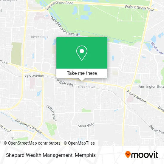 Mapa de Shepard Wealth Management