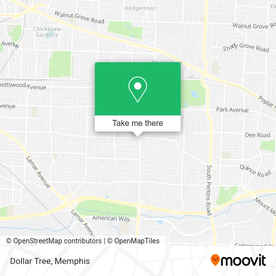 Mapa de Dollar Tree