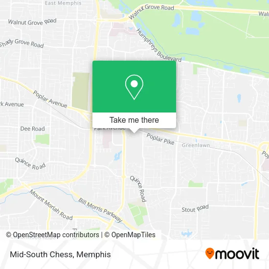 Mapa de Mid-South Chess