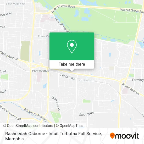 Mapa de Rasheedah Osborne - Intuit Turbotax Full Service