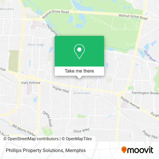 Phillips Property Solutions map