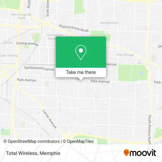 Total Wireless map