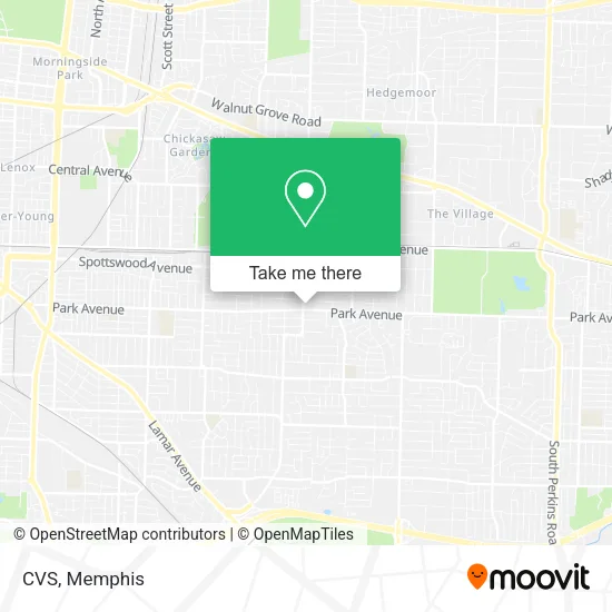 CVS map