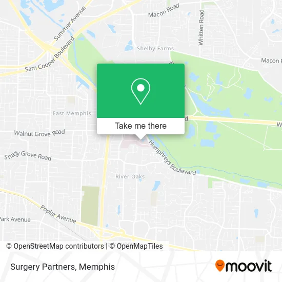 Surgery Partners map