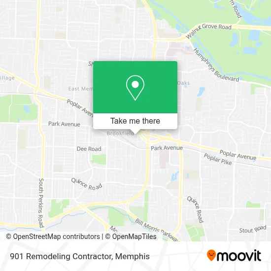 901 Remodeling Contractor map