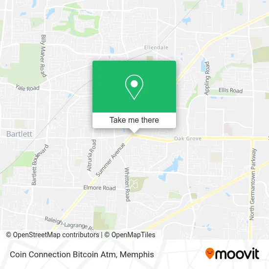 Coin Connection Bitcoin Atm map