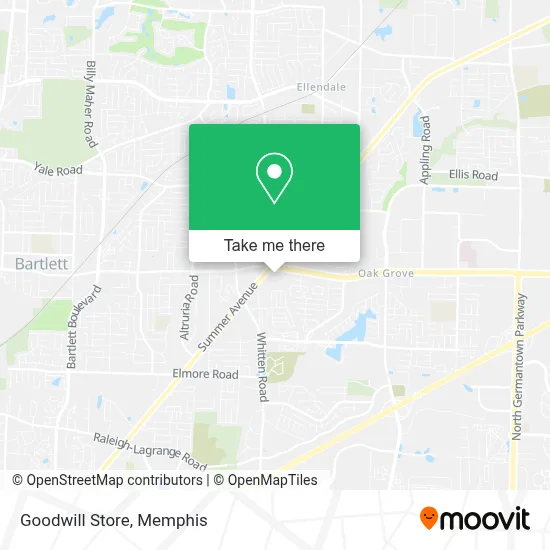 Goodwill Store map