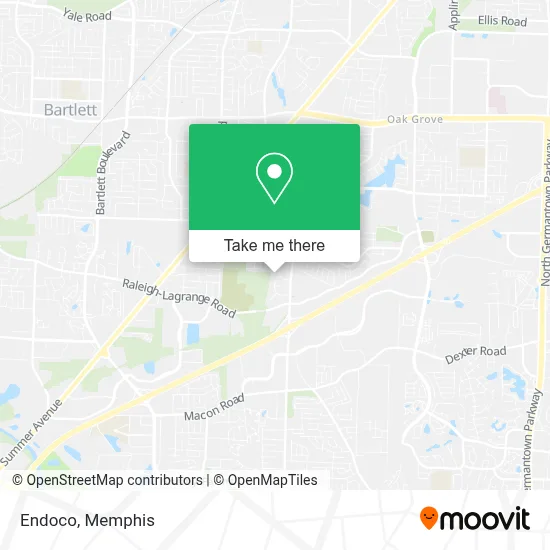 Endoco map