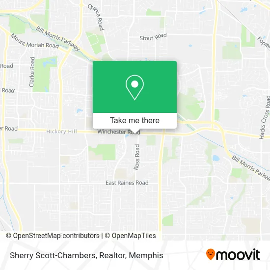 Sherry Scott-Chambers, Realtor map