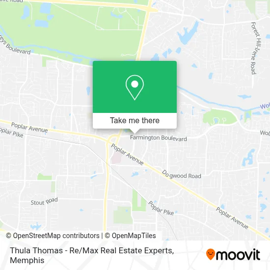 Thula Thomas - Re / Max Real Estate Experts map