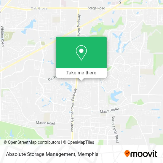 Absolute Storage Management map