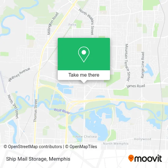 Ship Mail Storage map