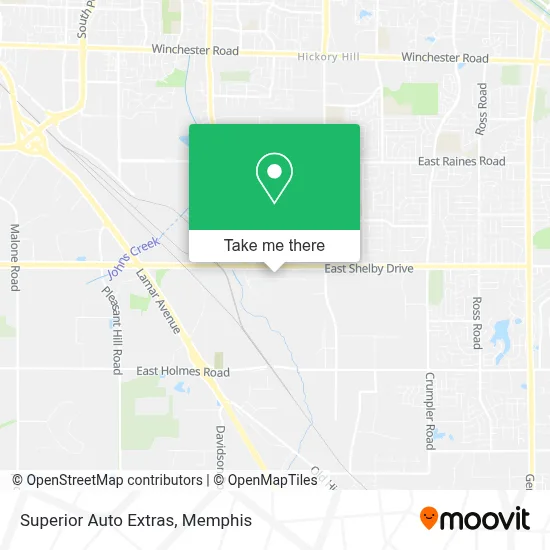 Superior Auto Extras map