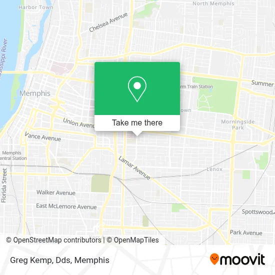 Greg Kemp, Dds map