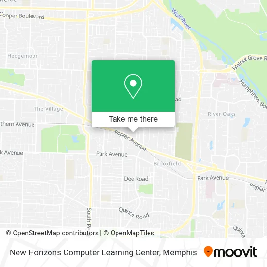 New Horizons Computer Learning Center map