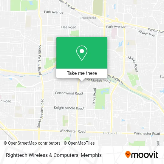 Righttech Wireless & Computers map