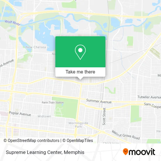 Supreme Learning Center map