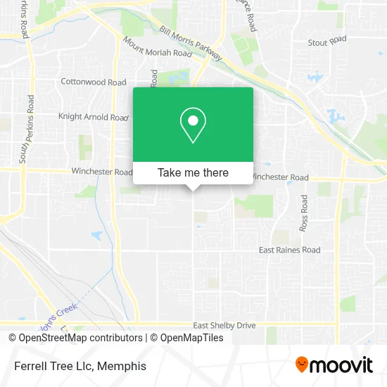 Ferrell Tree Llc map
