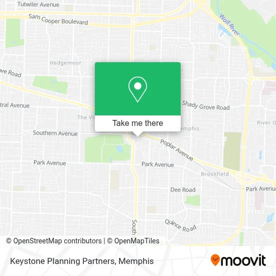 Keystone Planning Partners map