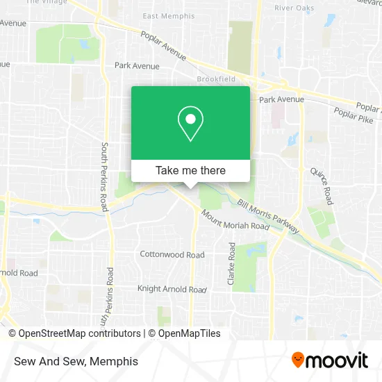 Sew And Sew map