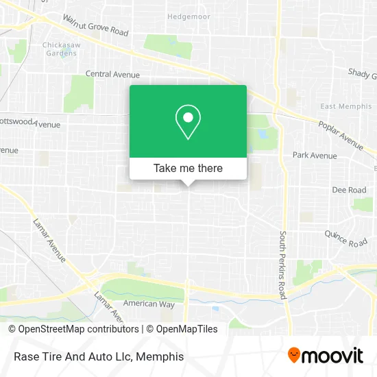 Rase Tire And Auto Llc map