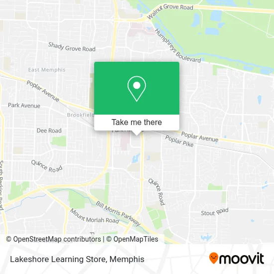 Lakeshore Learning Store map