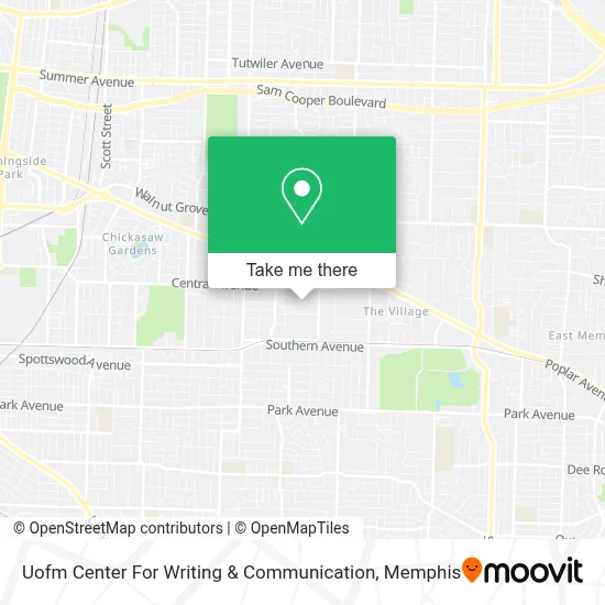 Uofm Center For Writing & Communication map