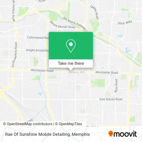 Rae Of Sunshine Mobile Detailing map