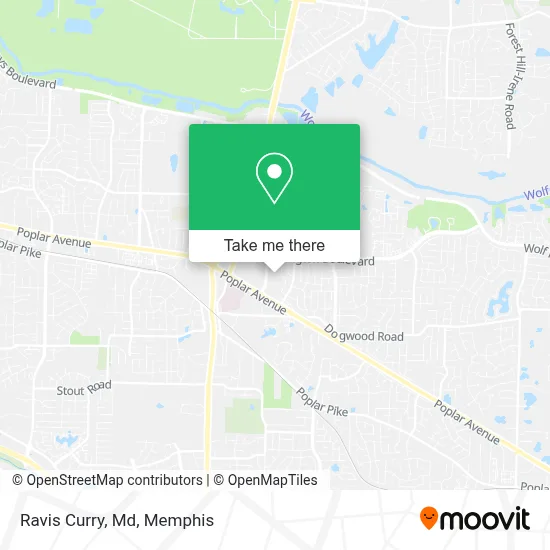 Ravis Curry, Md map