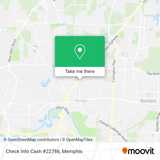 Check Into Cash #22786 map