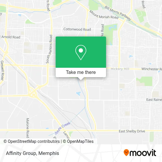 Affinity Group map